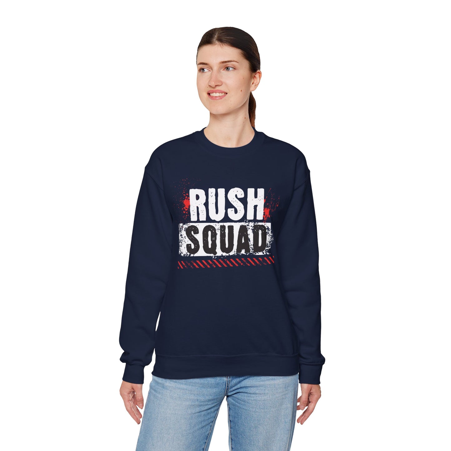 Men's "Rush Squad" Crewneck Sweatshirt