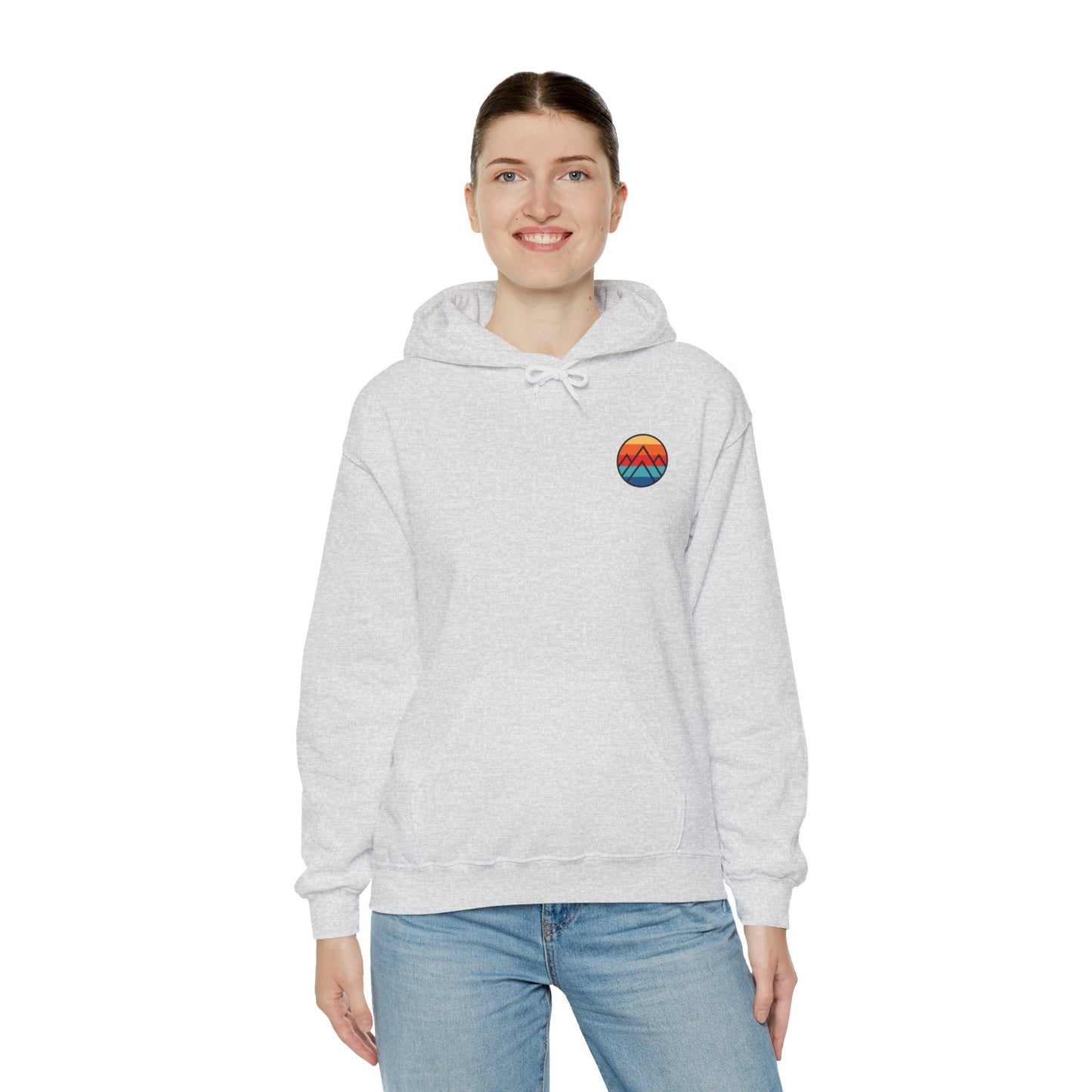 Men's "Minimalistic Mountains" Hoodie