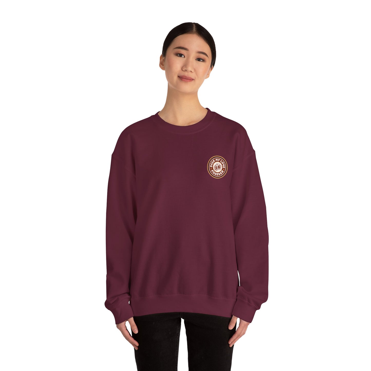 Men's "Beer My Love" Crewneck Sweatshirt