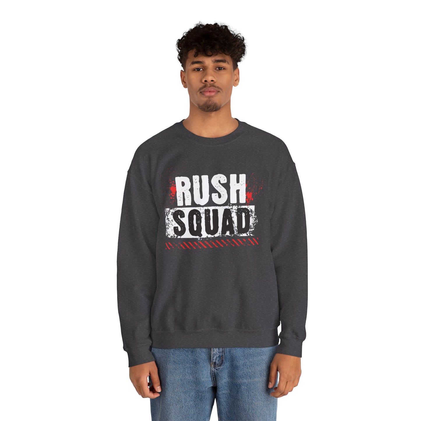 Men's "Rush Squad" Crewneck Sweatshirt