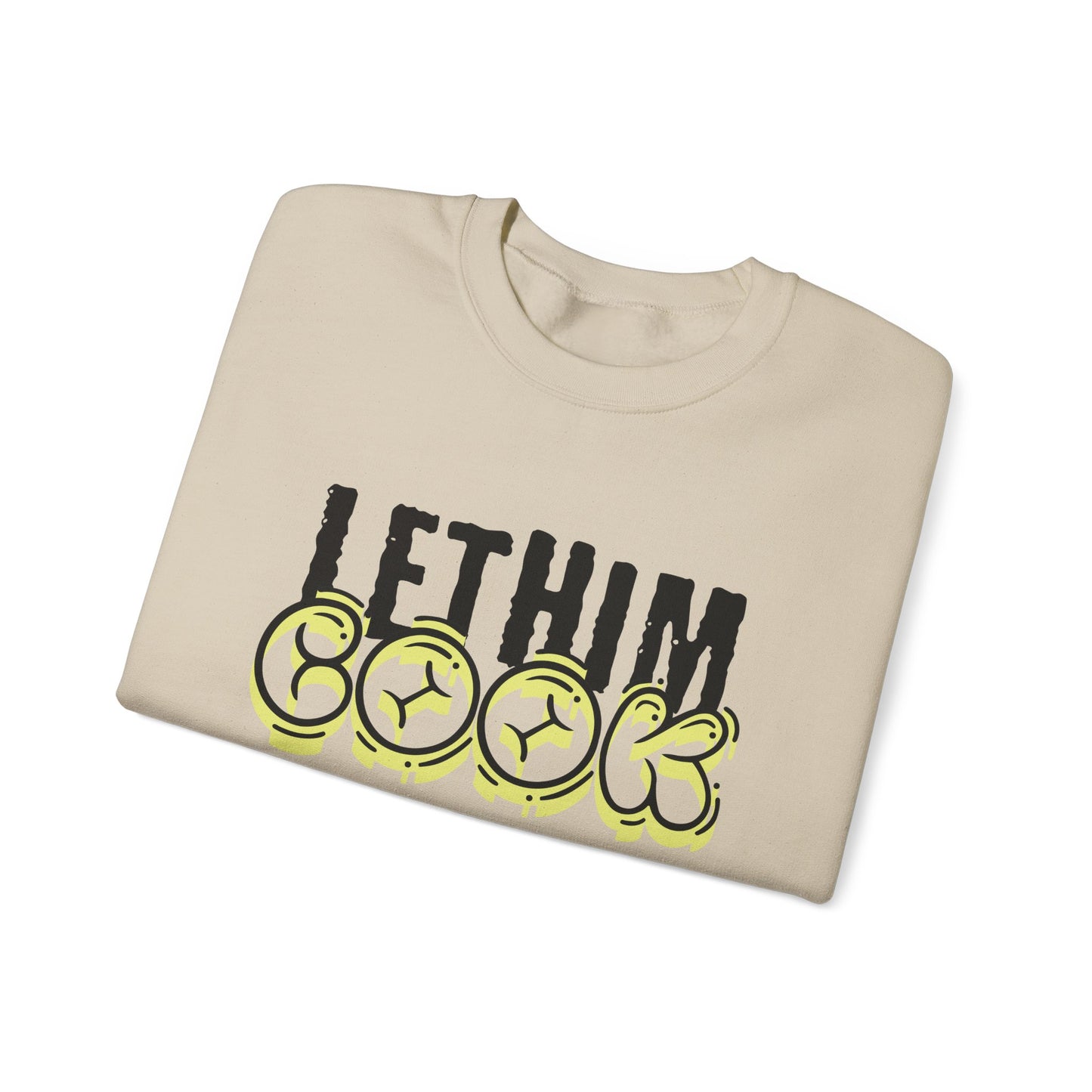 Men's "Let Him Cook" Crewneck Sweatshirt