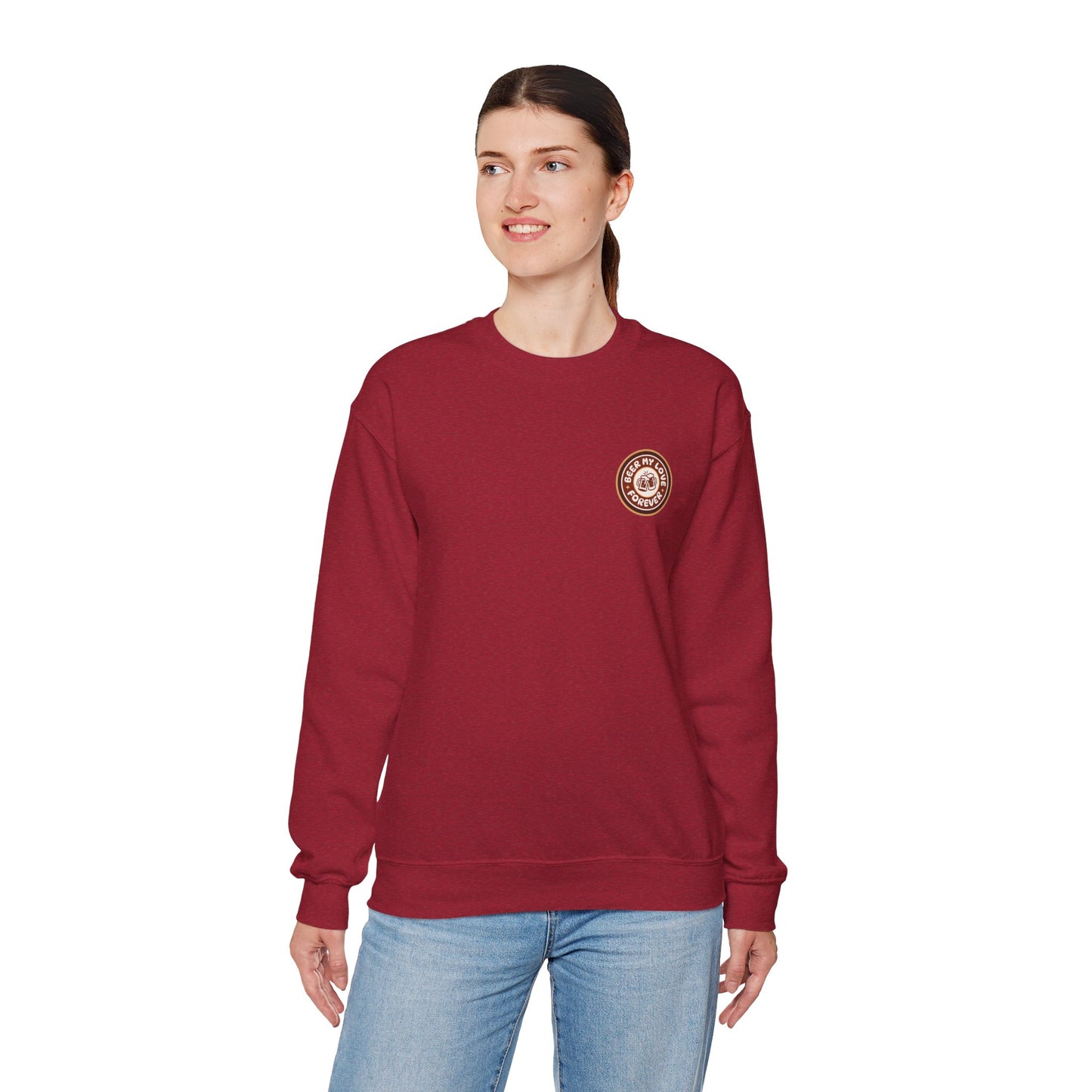 Men's "Beer My Love" Crewneck Sweatshirt
