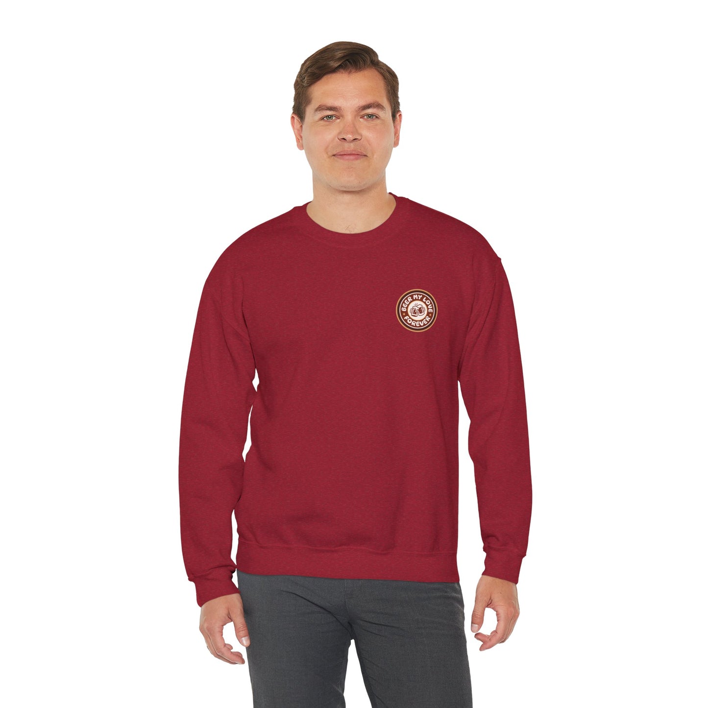 Men's "Beer My Love" Crewneck Sweatshirt