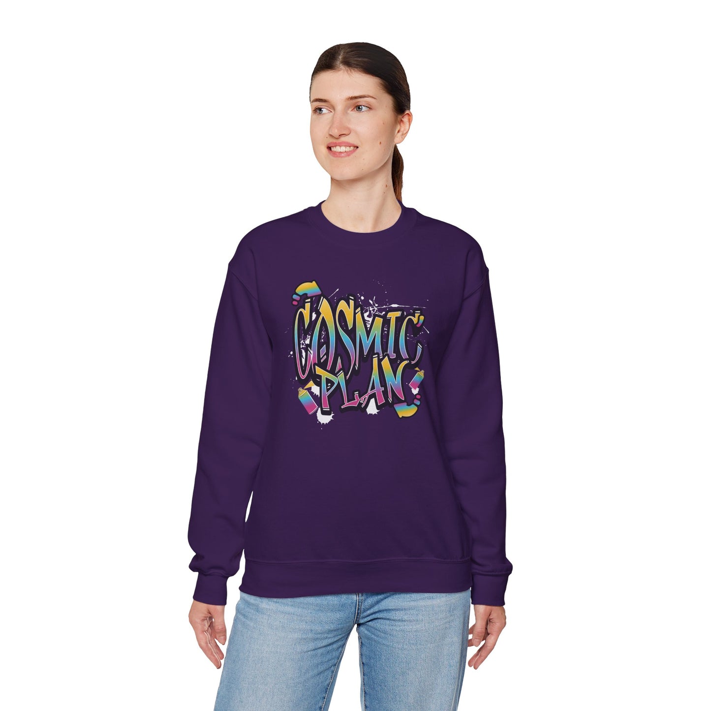 Women's "Cosmic Plan" Crewneck Sweatshirt