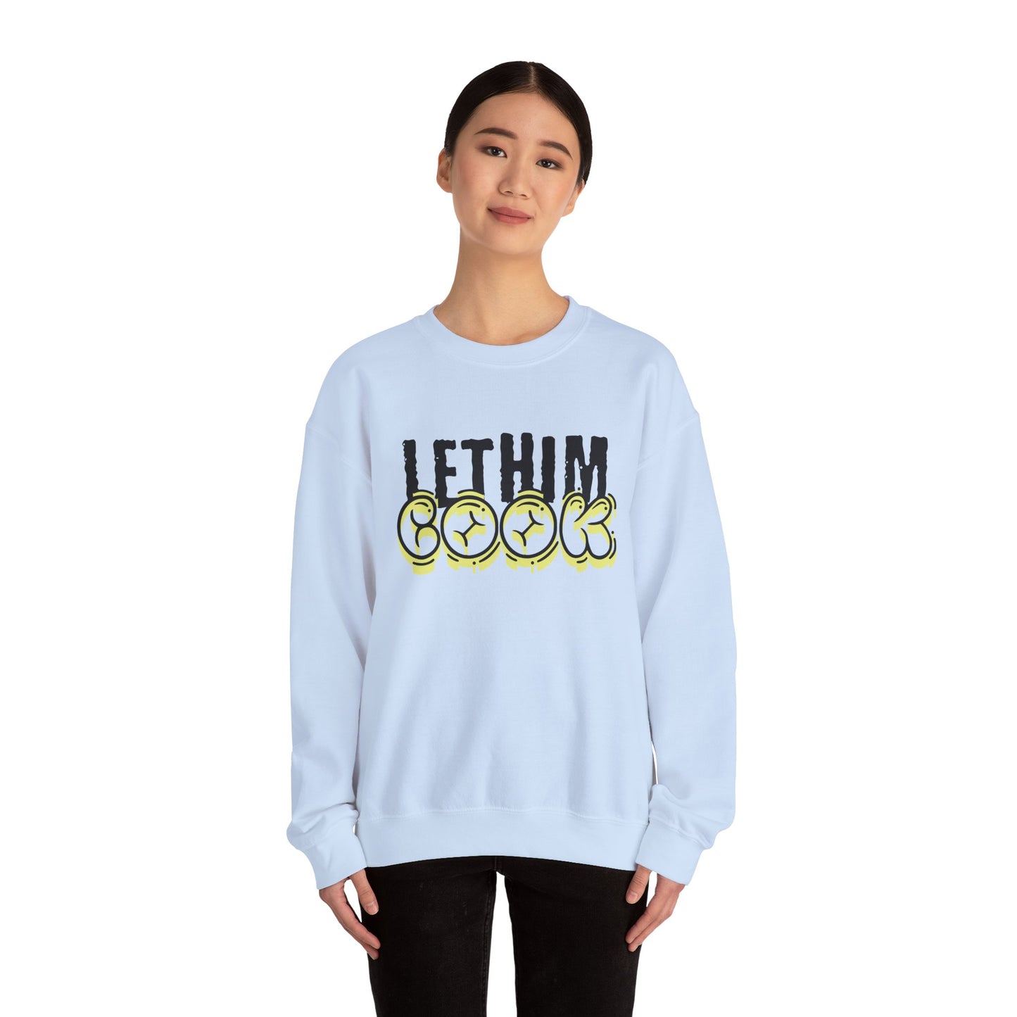Men's "Let Him Cook" Crewneck Sweatshirt