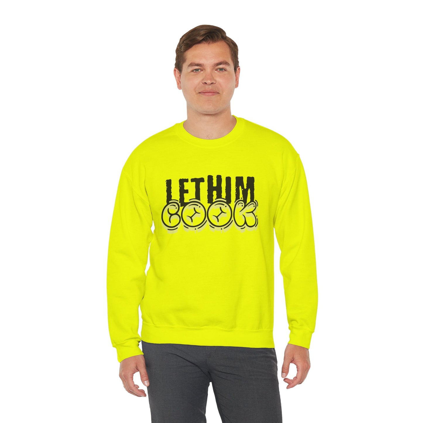 Men's "Let Him Cook" Crewneck Sweatshirt