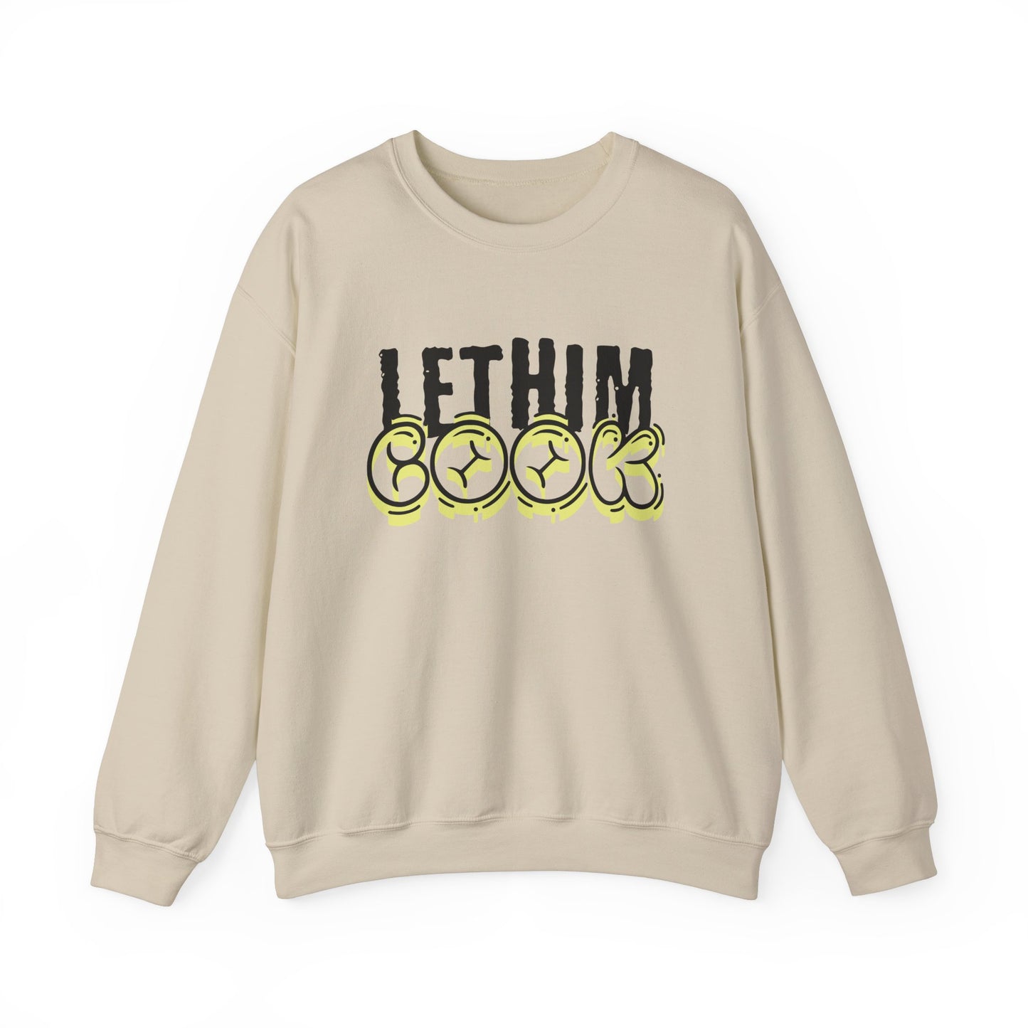 Men's "Let Him Cook" Crewneck Sweatshirt