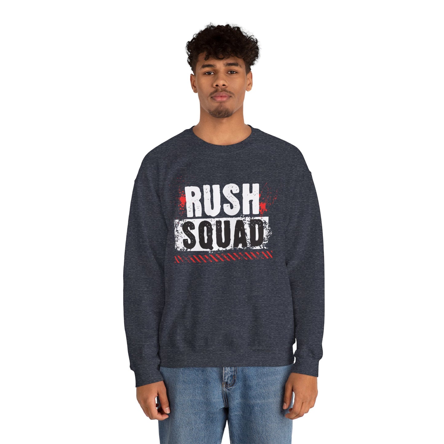 Men's "Rush Squad" Crewneck Sweatshirt