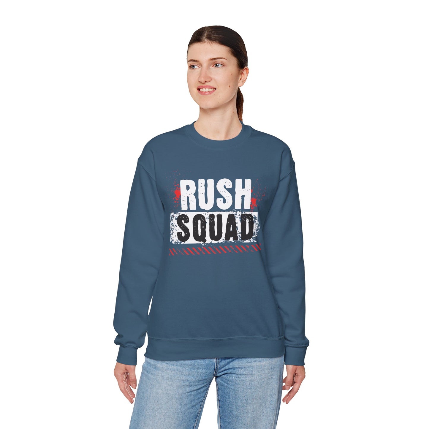 Men's "Rush Squad" Crewneck Sweatshirt