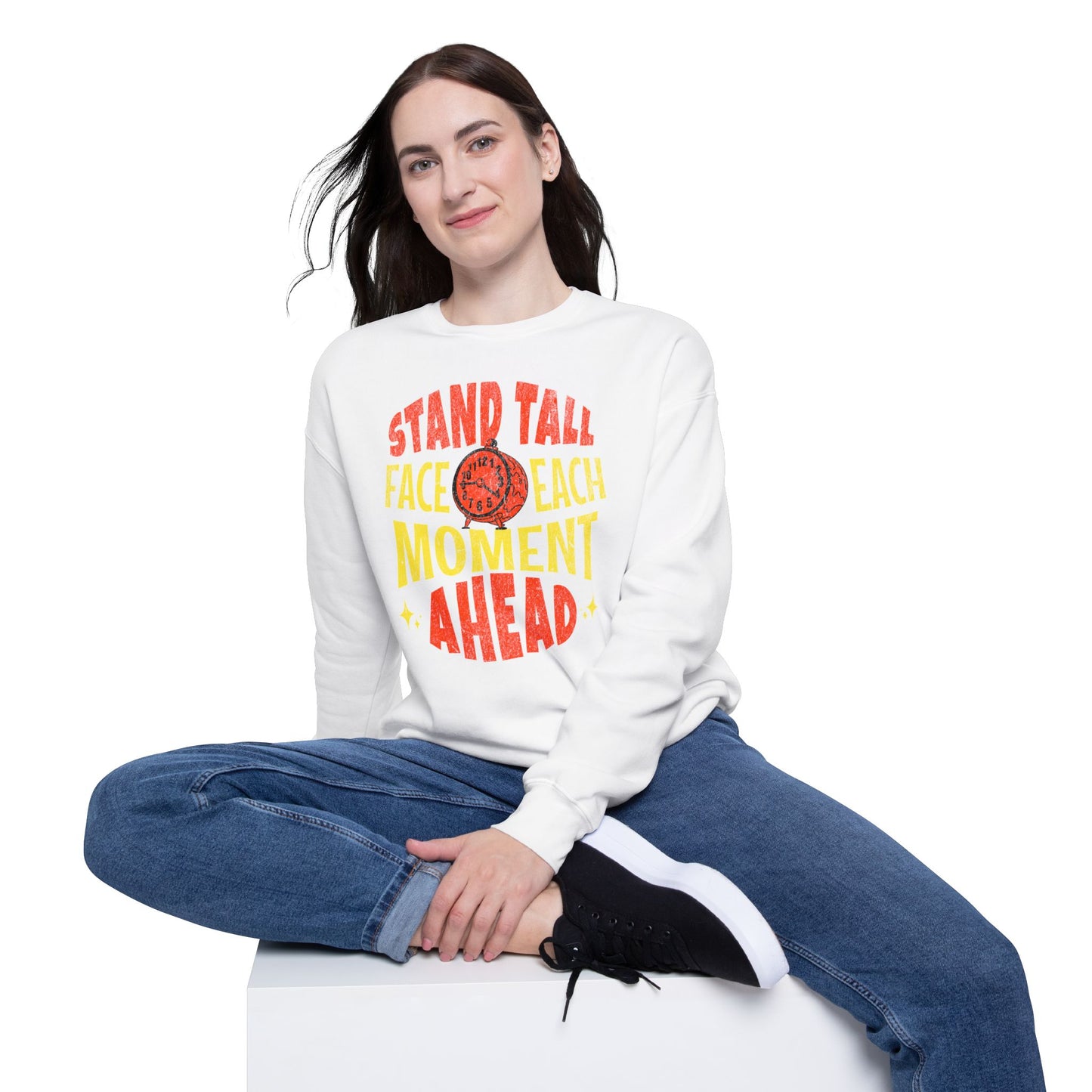 Women's "Brave Horizon" Drop Shoulder Sweatshirt