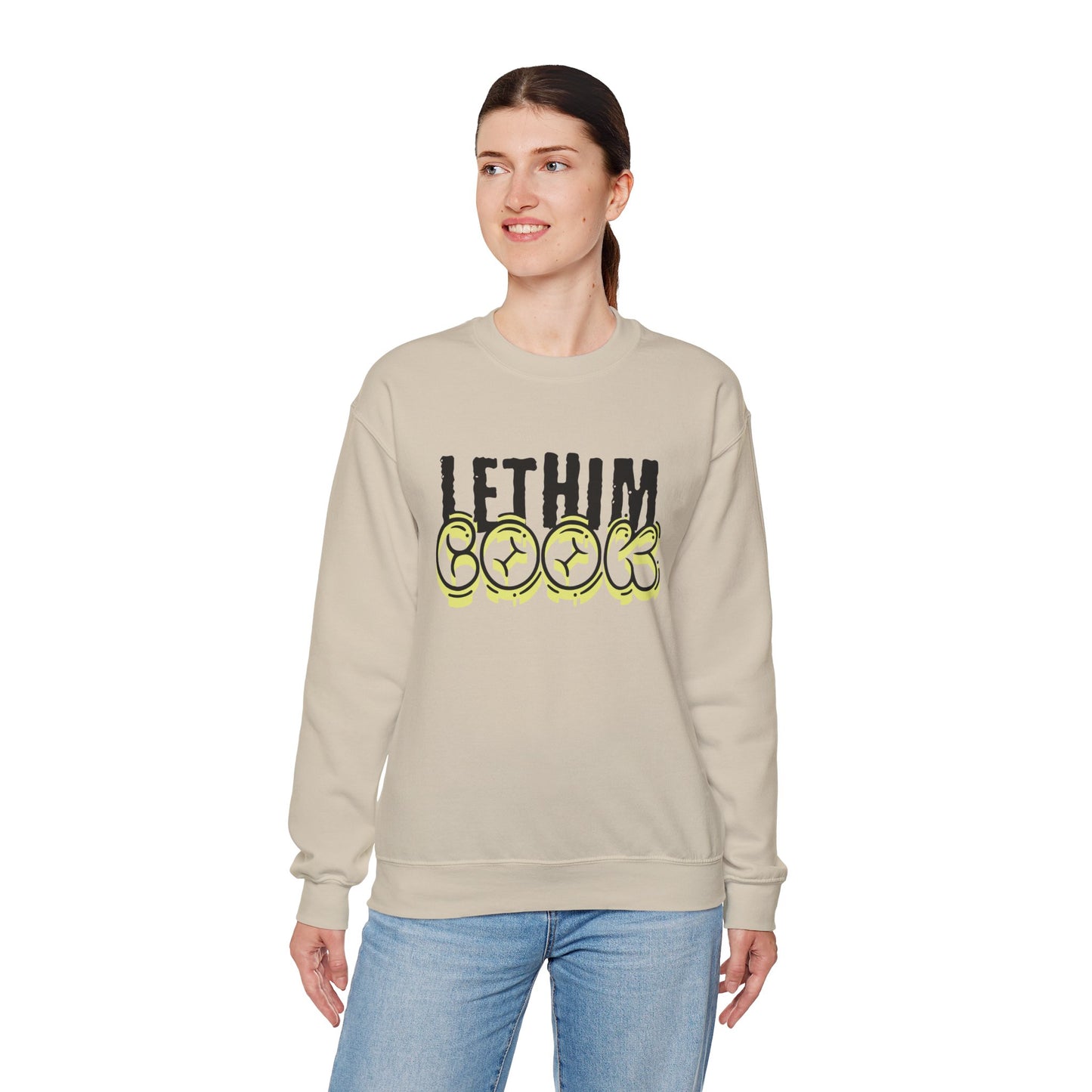 Men's "Let Him Cook" Crewneck Sweatshirt