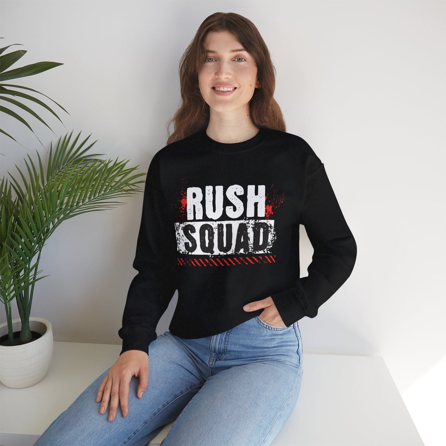 Men's "Rush Squad" Crewneck Sweatshirt