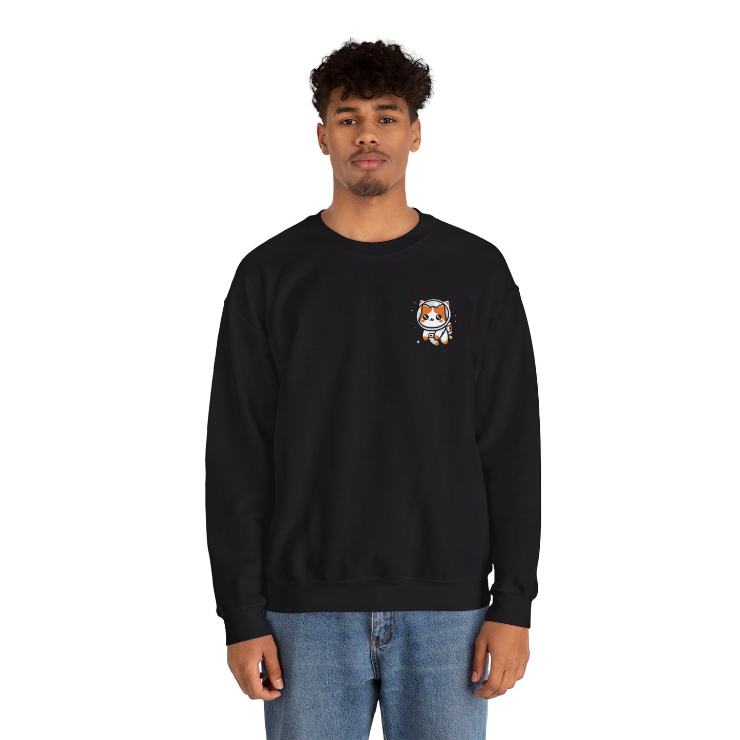 Women's "Meowstronaut" Crewneck Sweatshirt