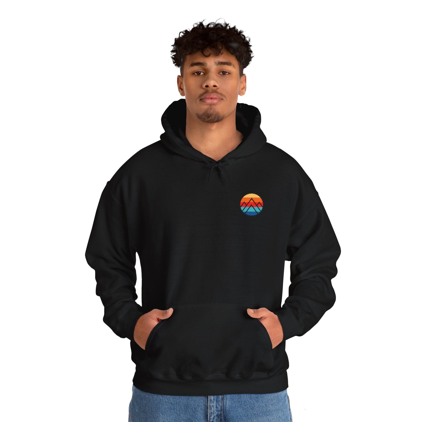 Women's "Minimalistic Mountains" Hoodie