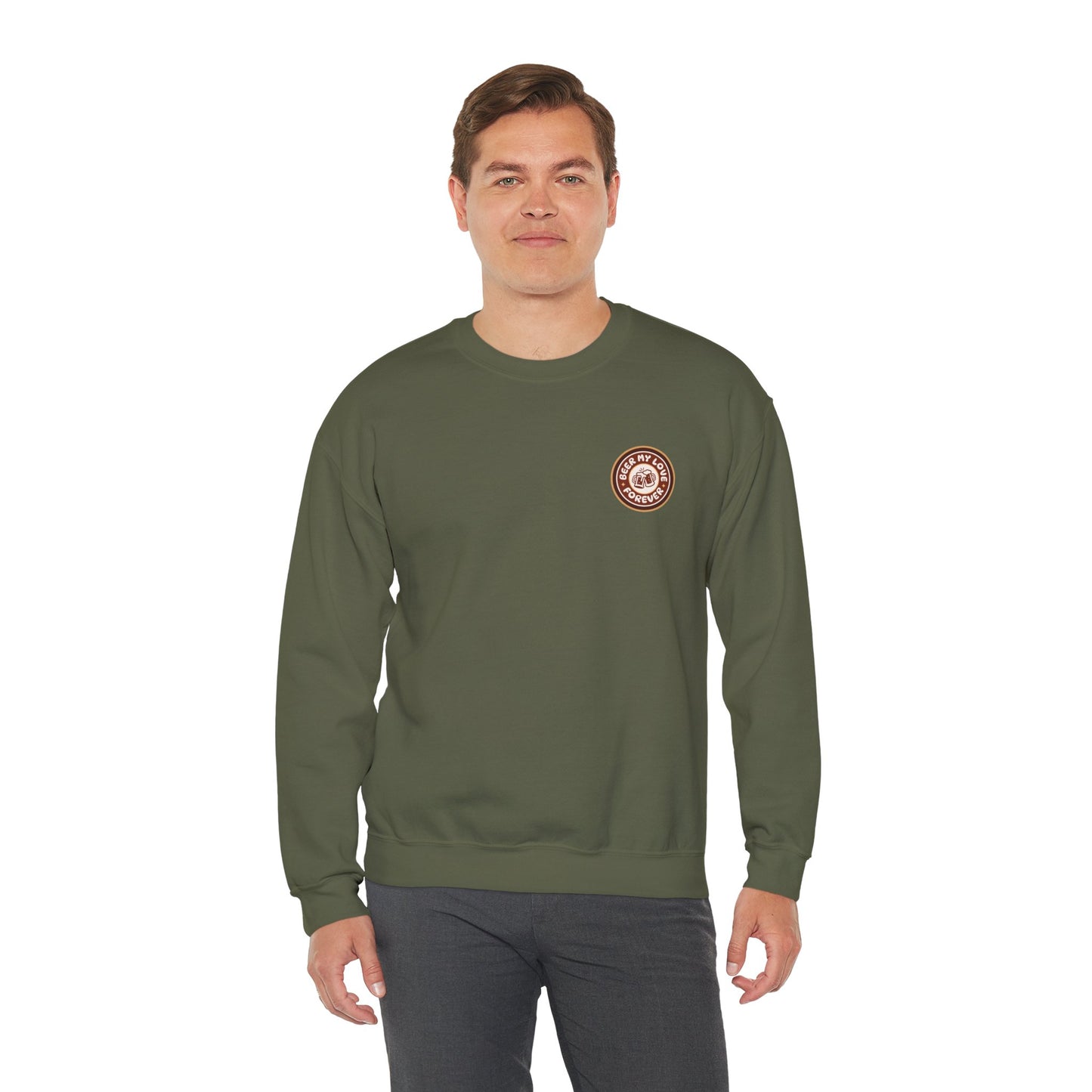 Men's "Beer My Love" Crewneck Sweatshirt