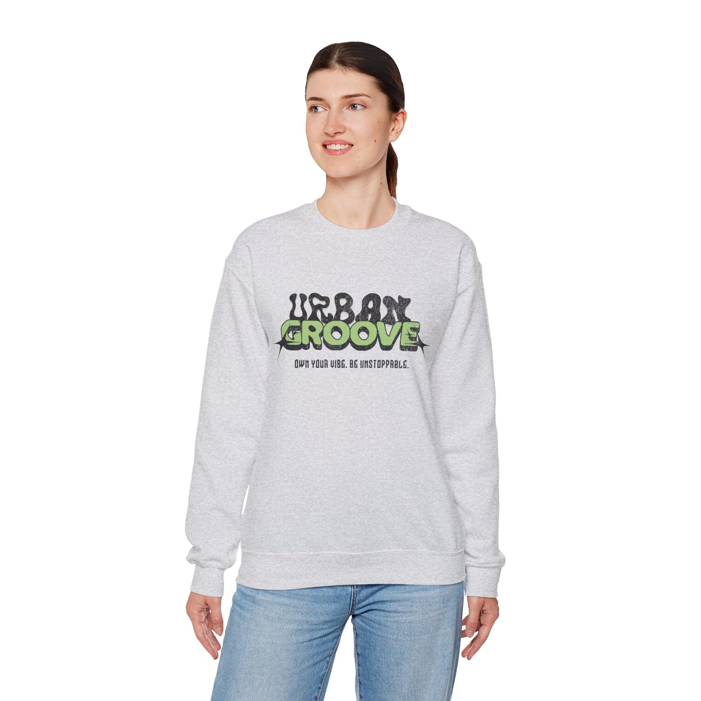 Women's "Urban Groove" Crewneck Sweatshirt
