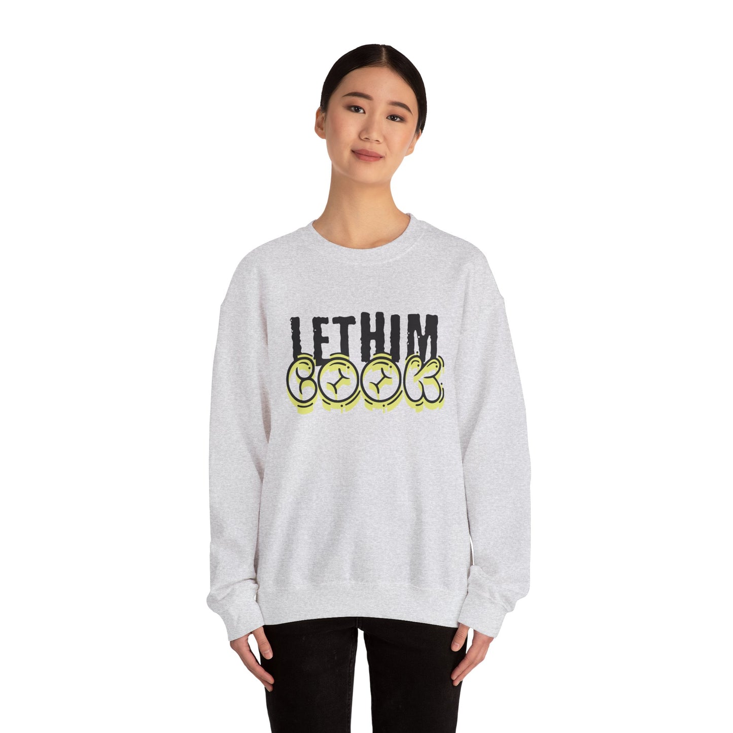 Men's "Let Him Cook" Crewneck Sweatshirt