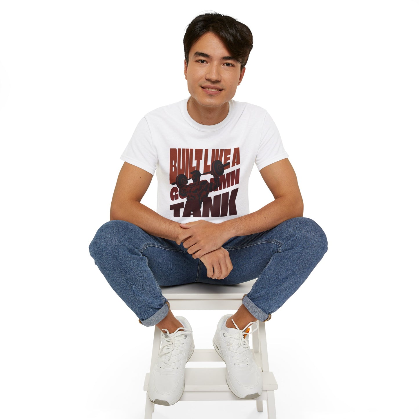 Men's "Built Like A Goddamn Tank" Ultra Cotton Tee