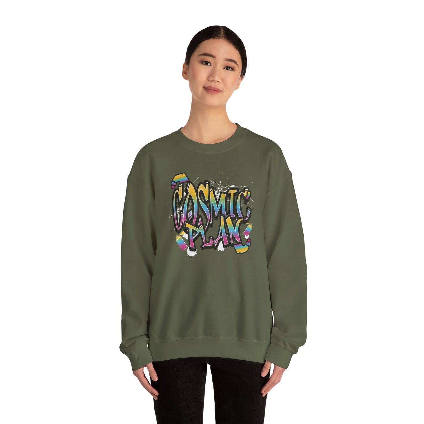 Women's "Cosmic Plan" Crewneck Sweatshirt