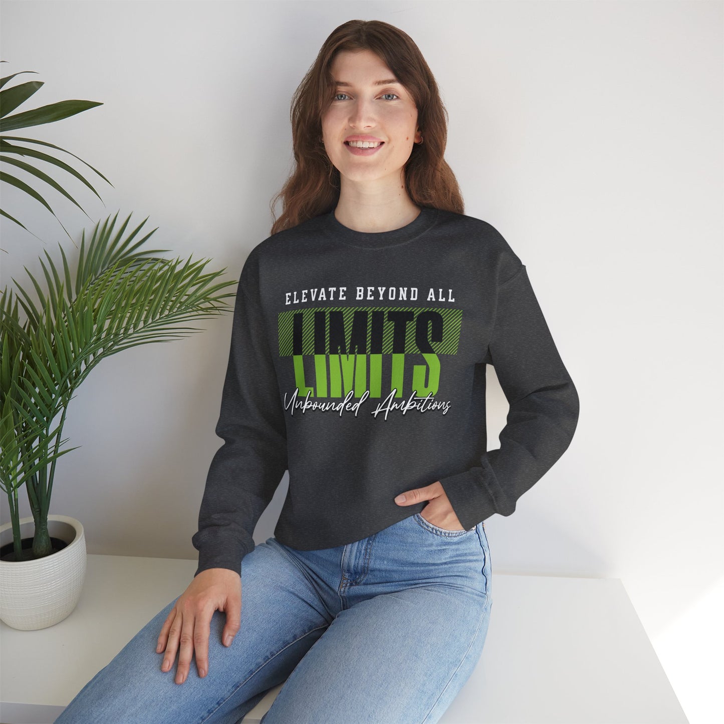 Women's "Unbounded Ambitions" Crewneck Sweatshirt