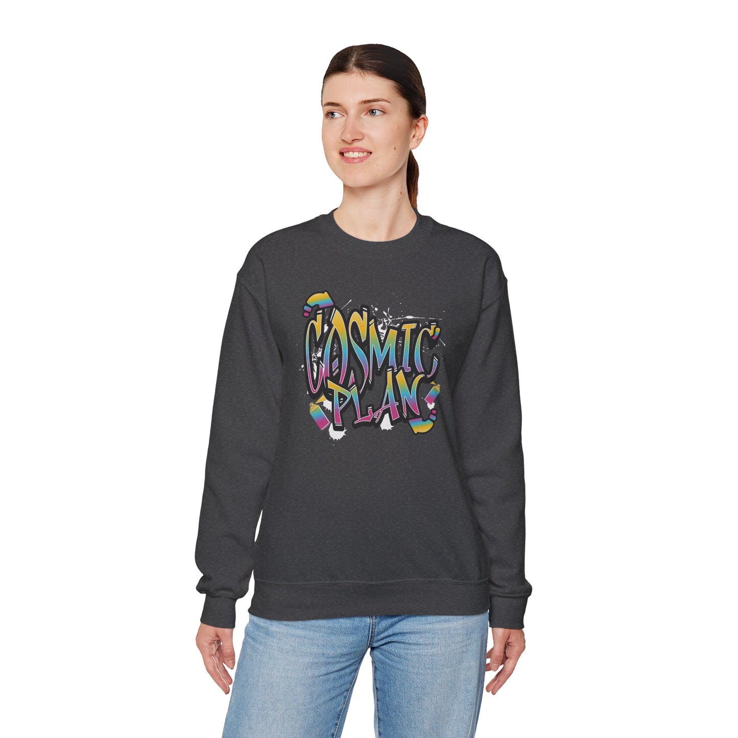 Women's "Cosmic Plan" Crewneck Sweatshirt