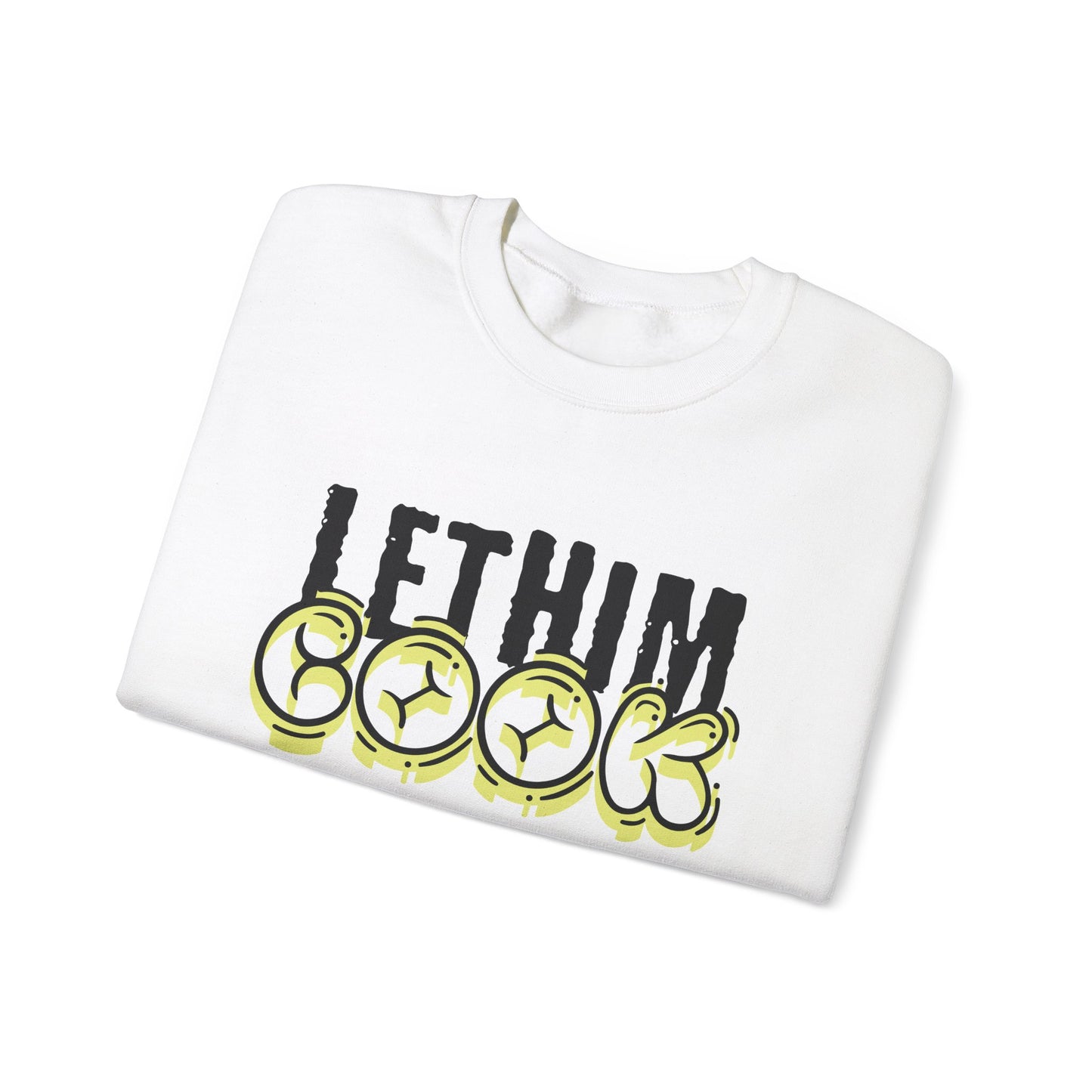 Men's "Let Him Cook" Crewneck Sweatshirt