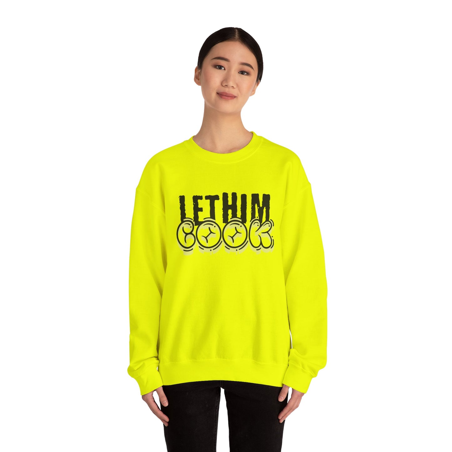 Men's "Let Him Cook" Crewneck Sweatshirt