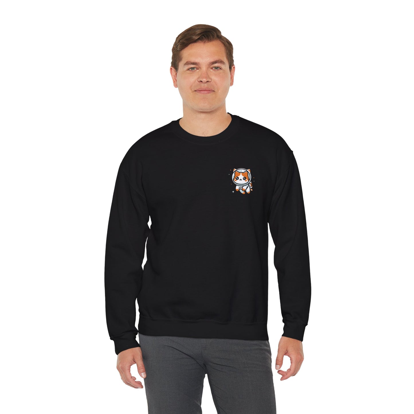 Women's "Meowstronaut" Crewneck Sweatshirt