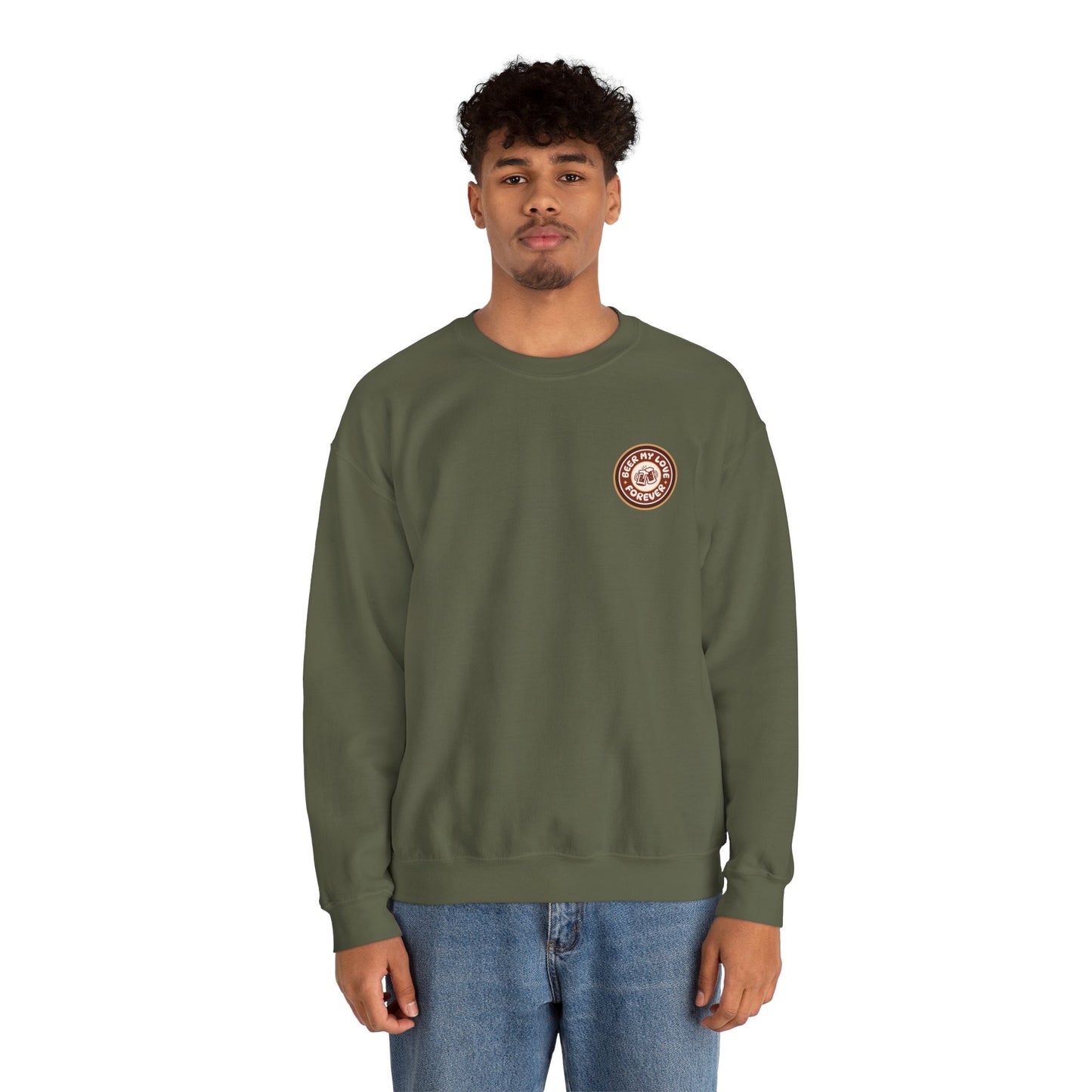 Men's "Beer My Love" Crewneck Sweatshirt
