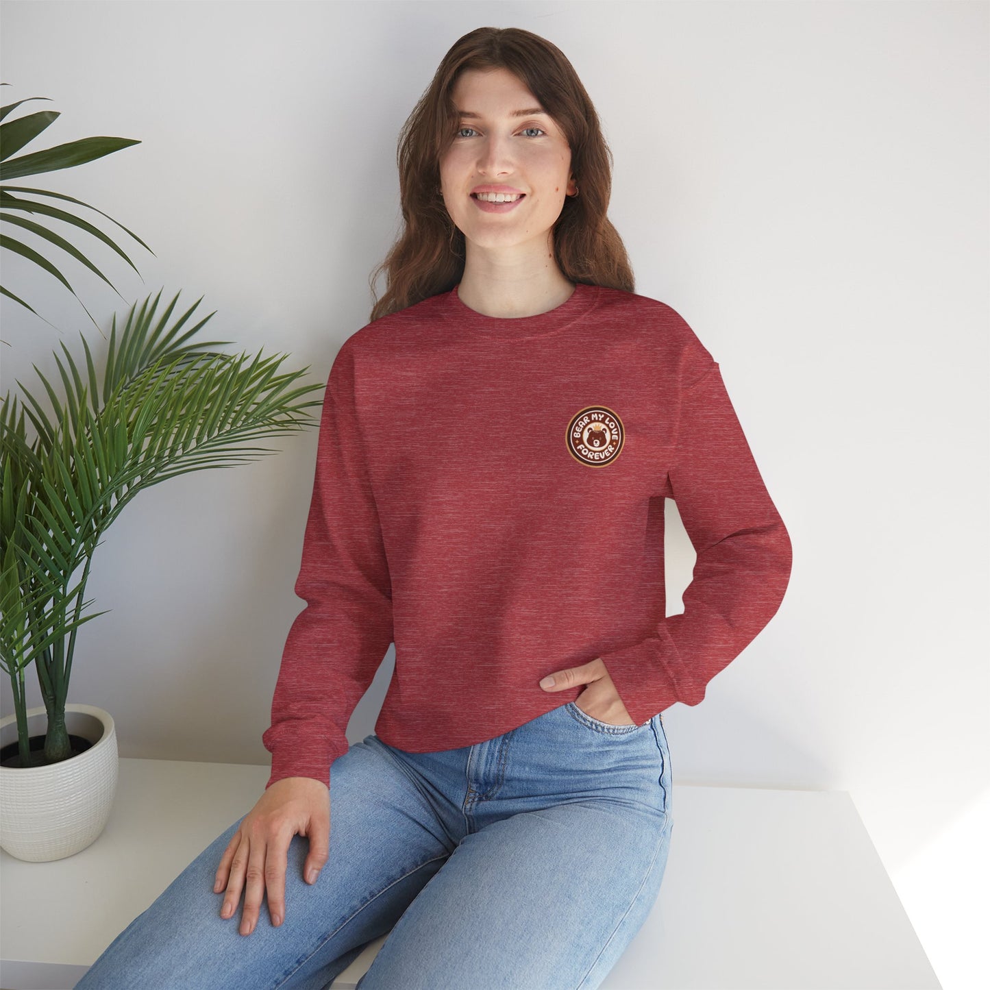 Men's "Bear My Love" Crewneck Sweatshirt