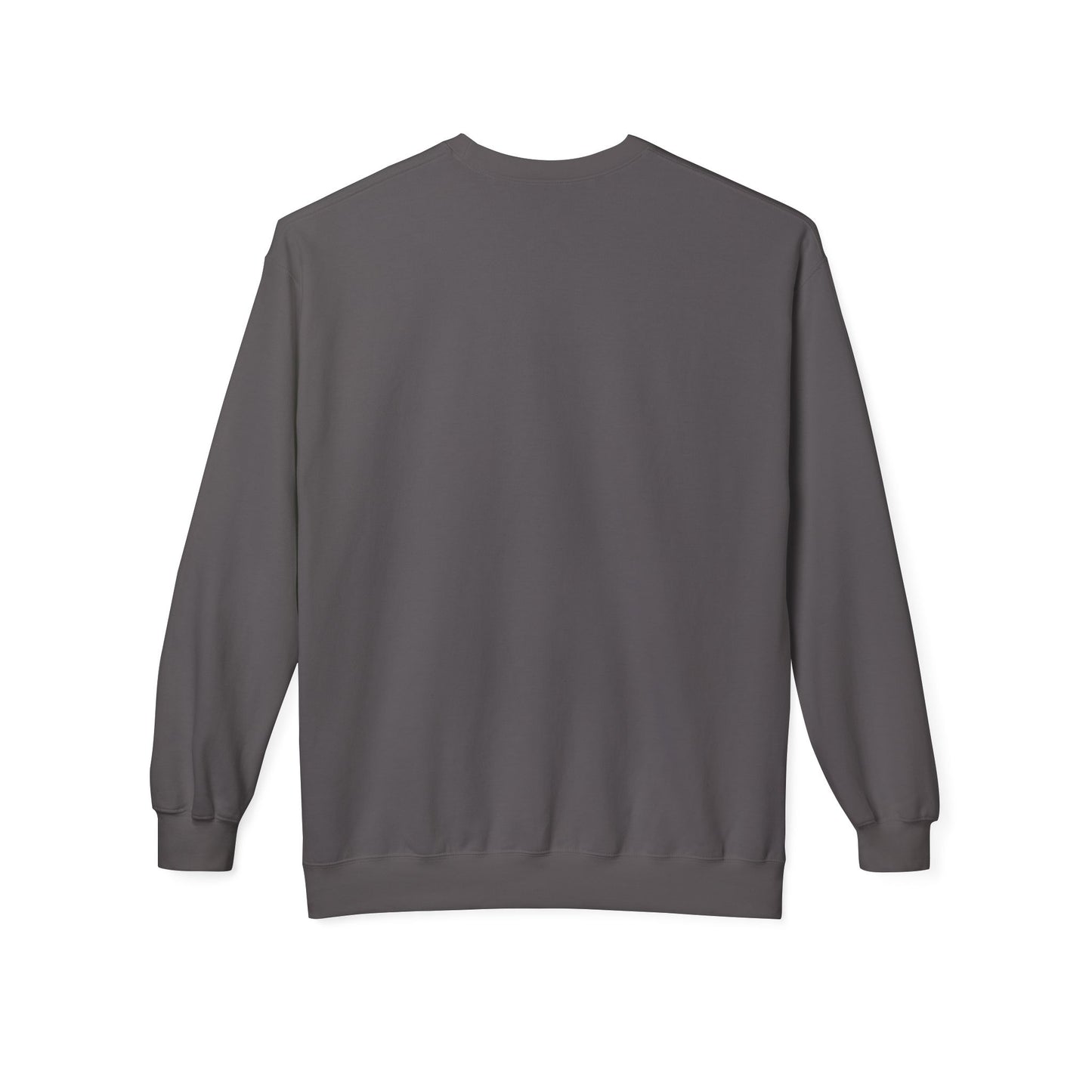 Women's "Grilling My Patience" Drop Shoulder Fleece Crewneck Sweatshirt
