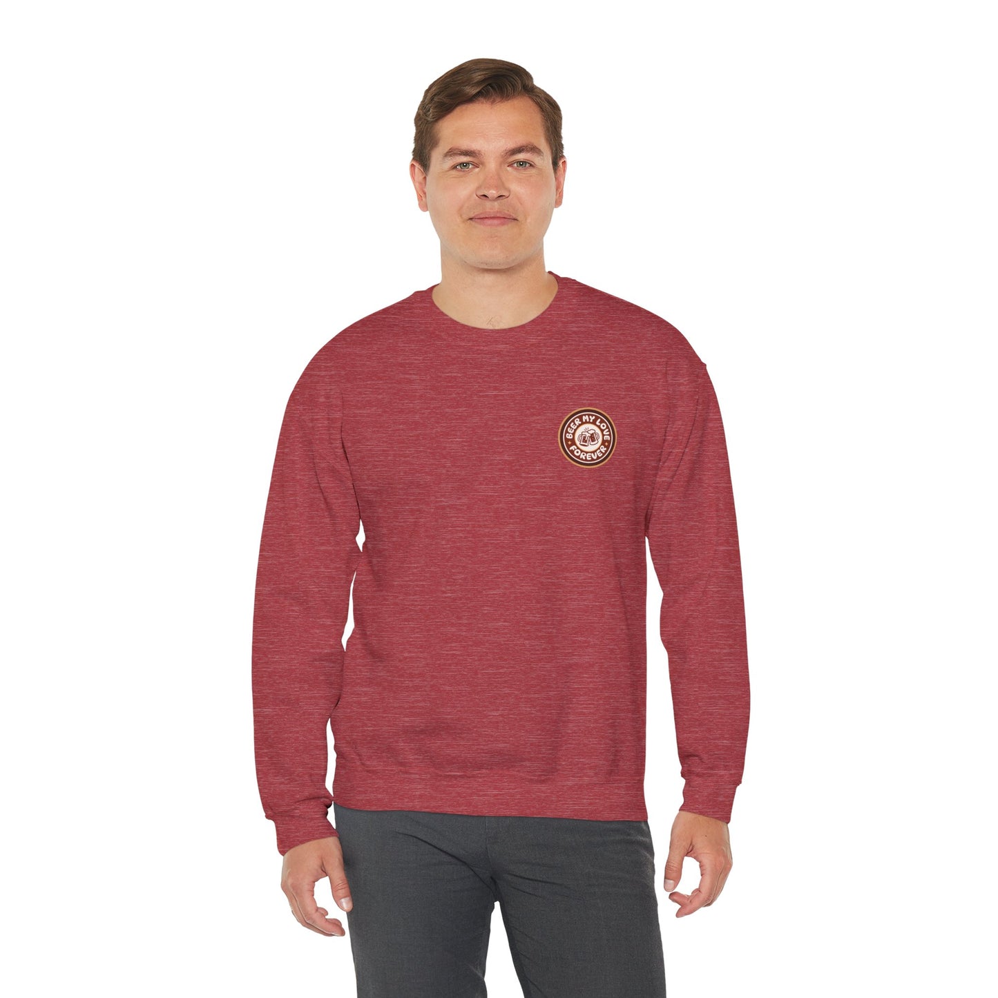 Men's "Beer My Love" Crewneck Sweatshirt