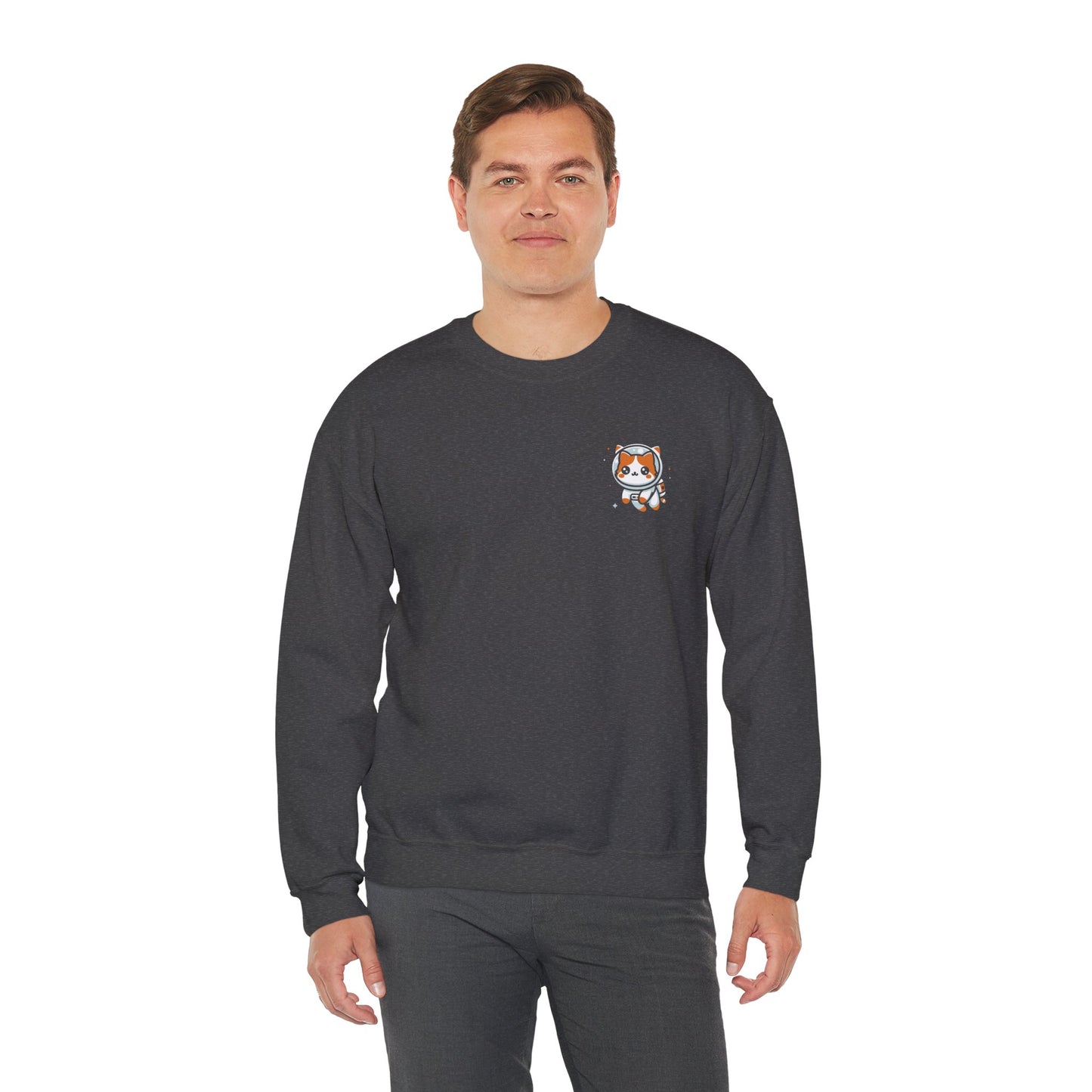 Women's "Meowstronaut" Crewneck Sweatshirt