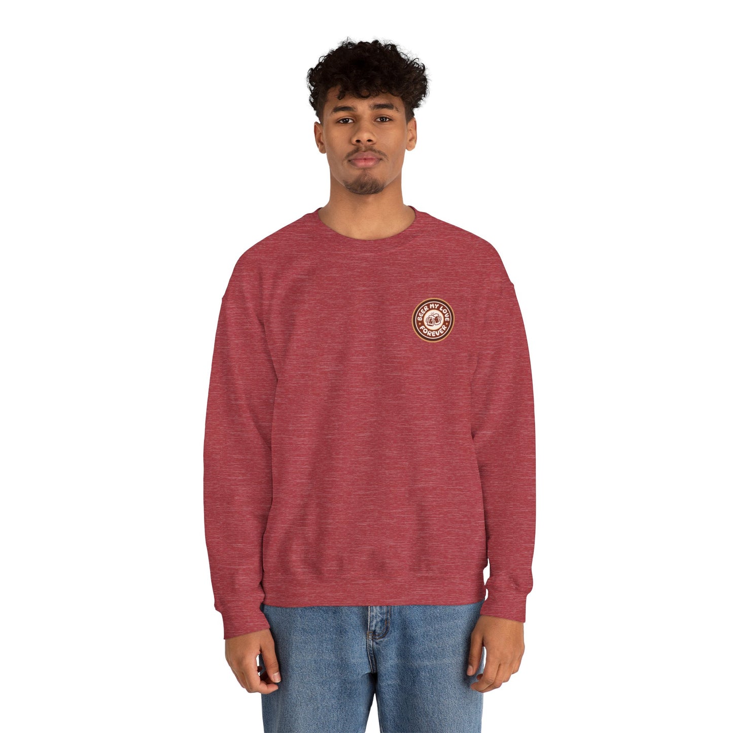 Men's "Beer My Love" Crewneck Sweatshirt