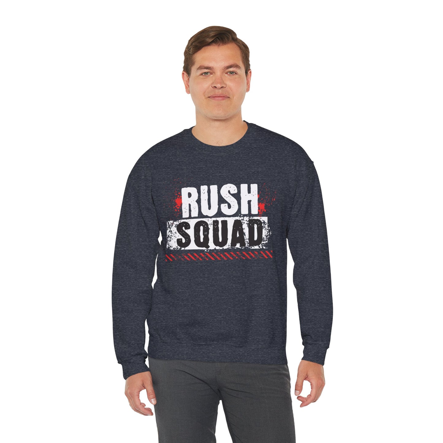 Men's "Rush Squad" Crewneck Sweatshirt