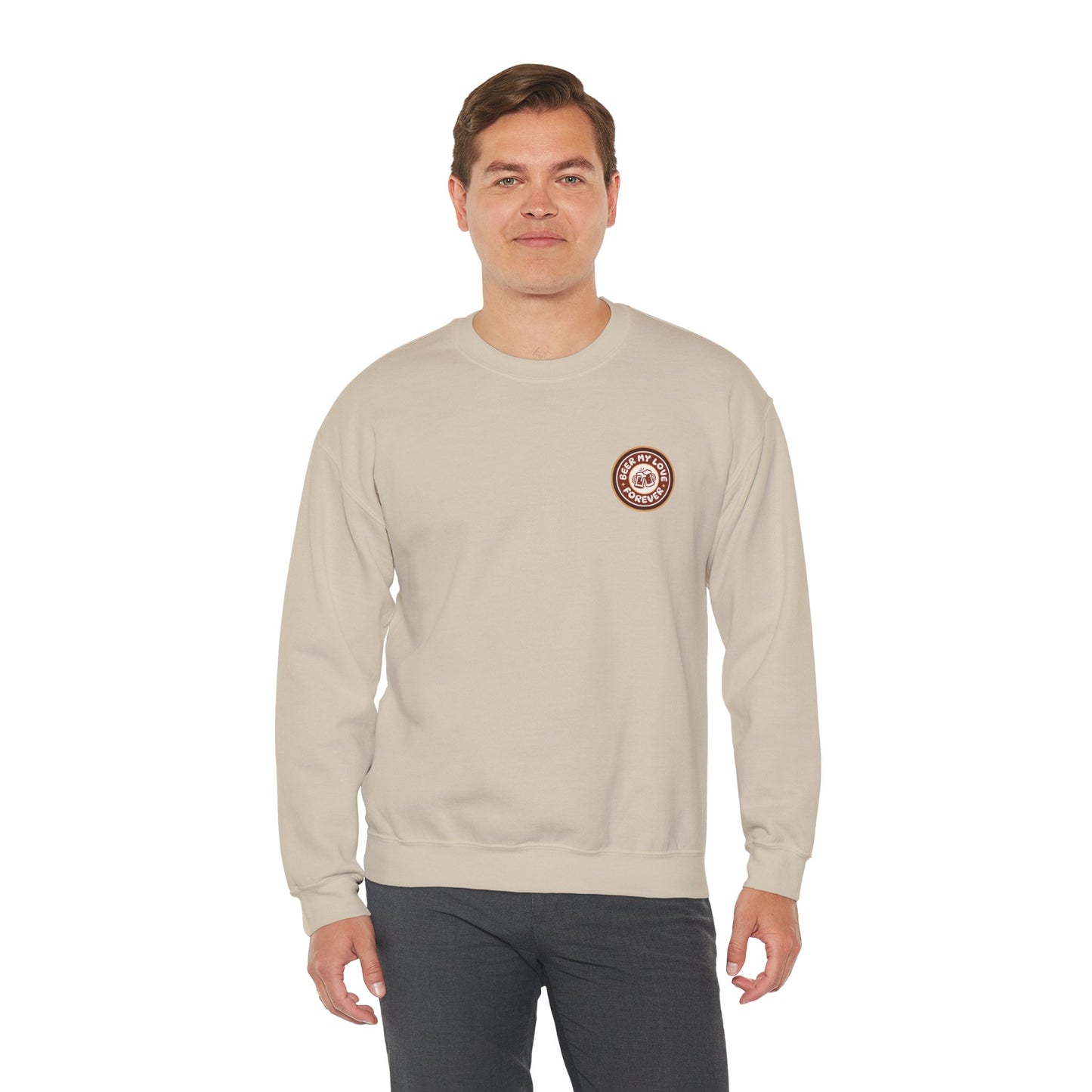 Men's "Beer My Love" Crewneck Sweatshirt