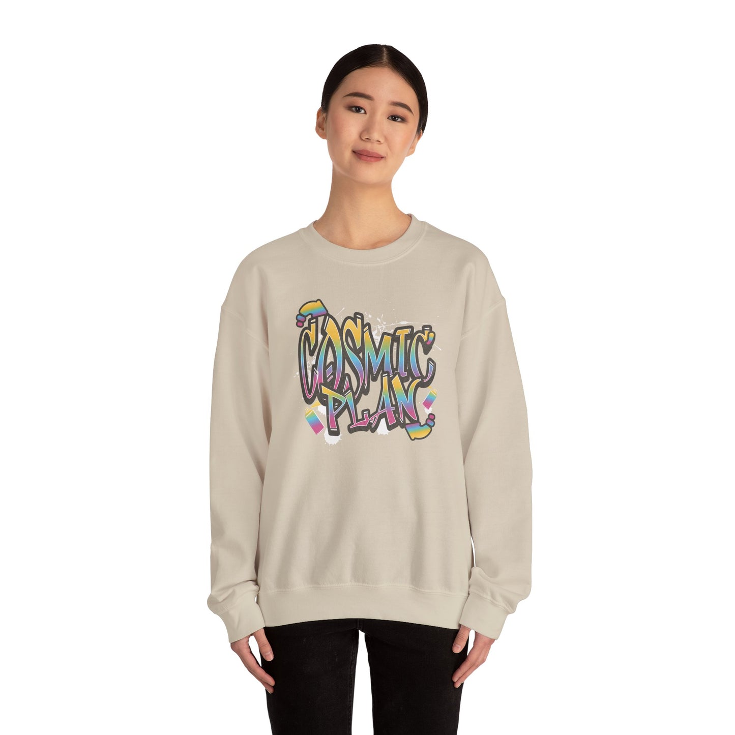 Men's "Cosmic Plan" Crewneck Sweatshirt