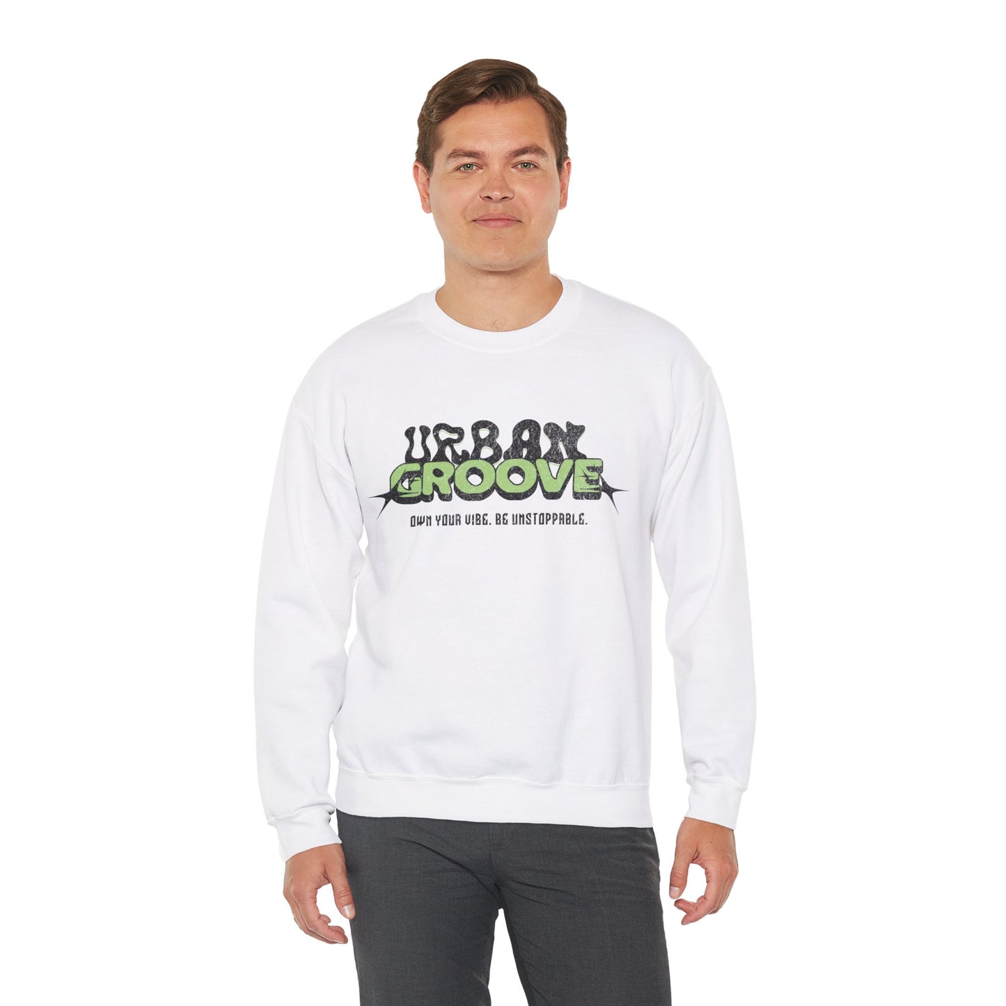 Women's "Urban Groove" Crewneck Sweatshirt