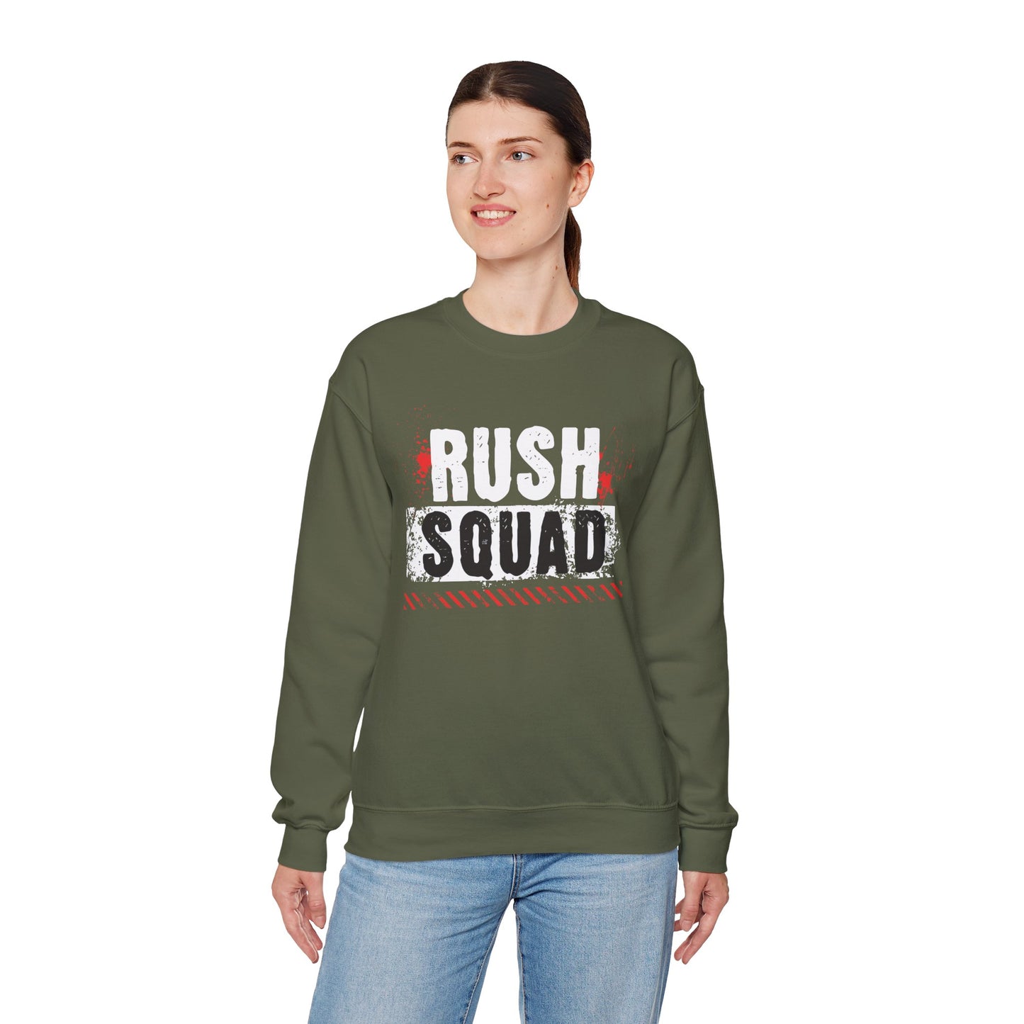 Men's "Rush Squad" Crewneck Sweatshirt