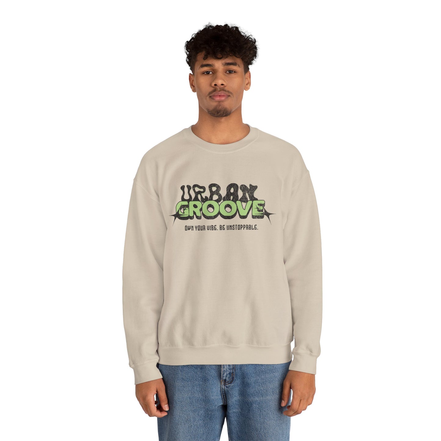 Men's "Urban Groove" Crewneck Sweatshirt