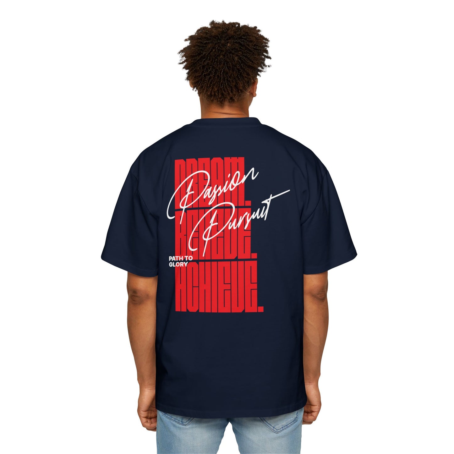 Men's "Passion Pursuit" Oversized T-Shirt