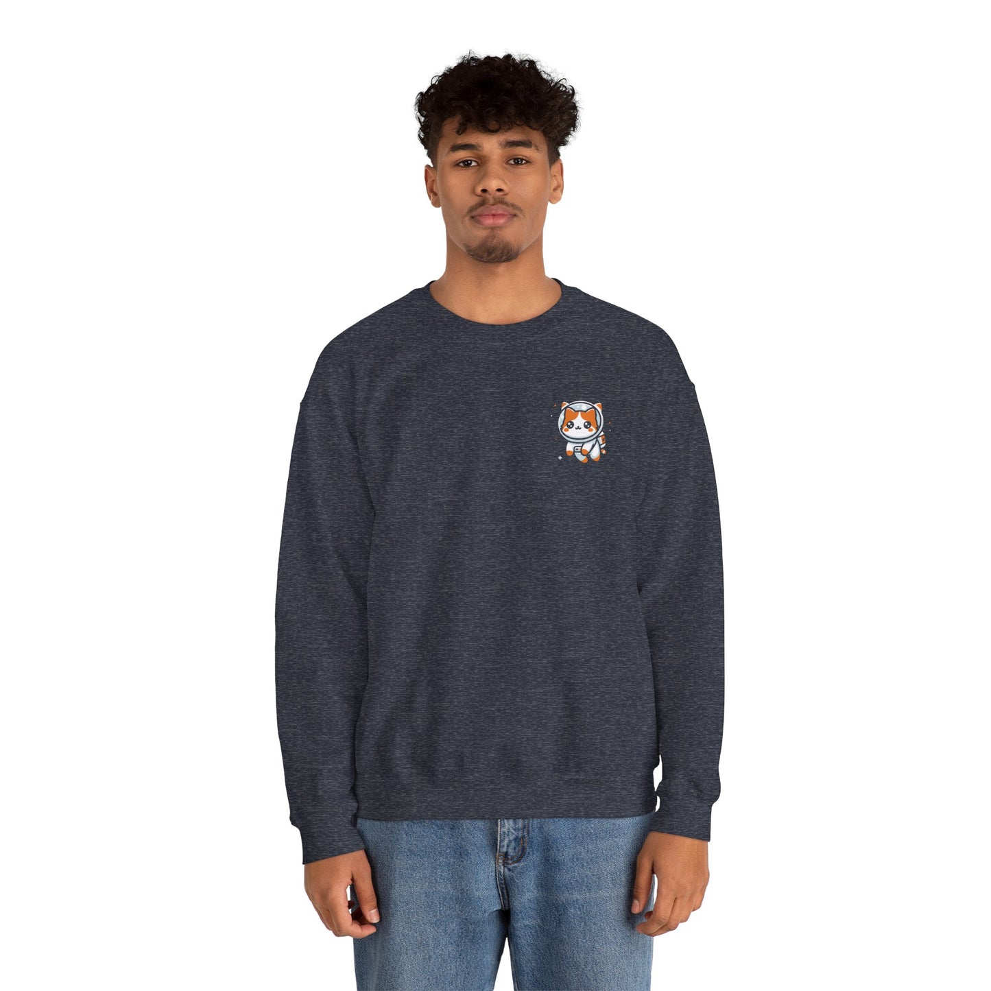 Women's "Meowstronaut" Crewneck Sweatshirt