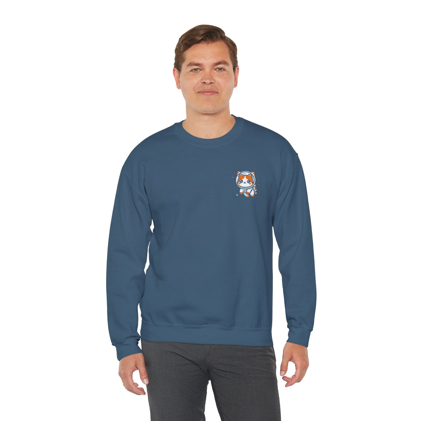 Women's "Meowstronaut" Crewneck Sweatshirt