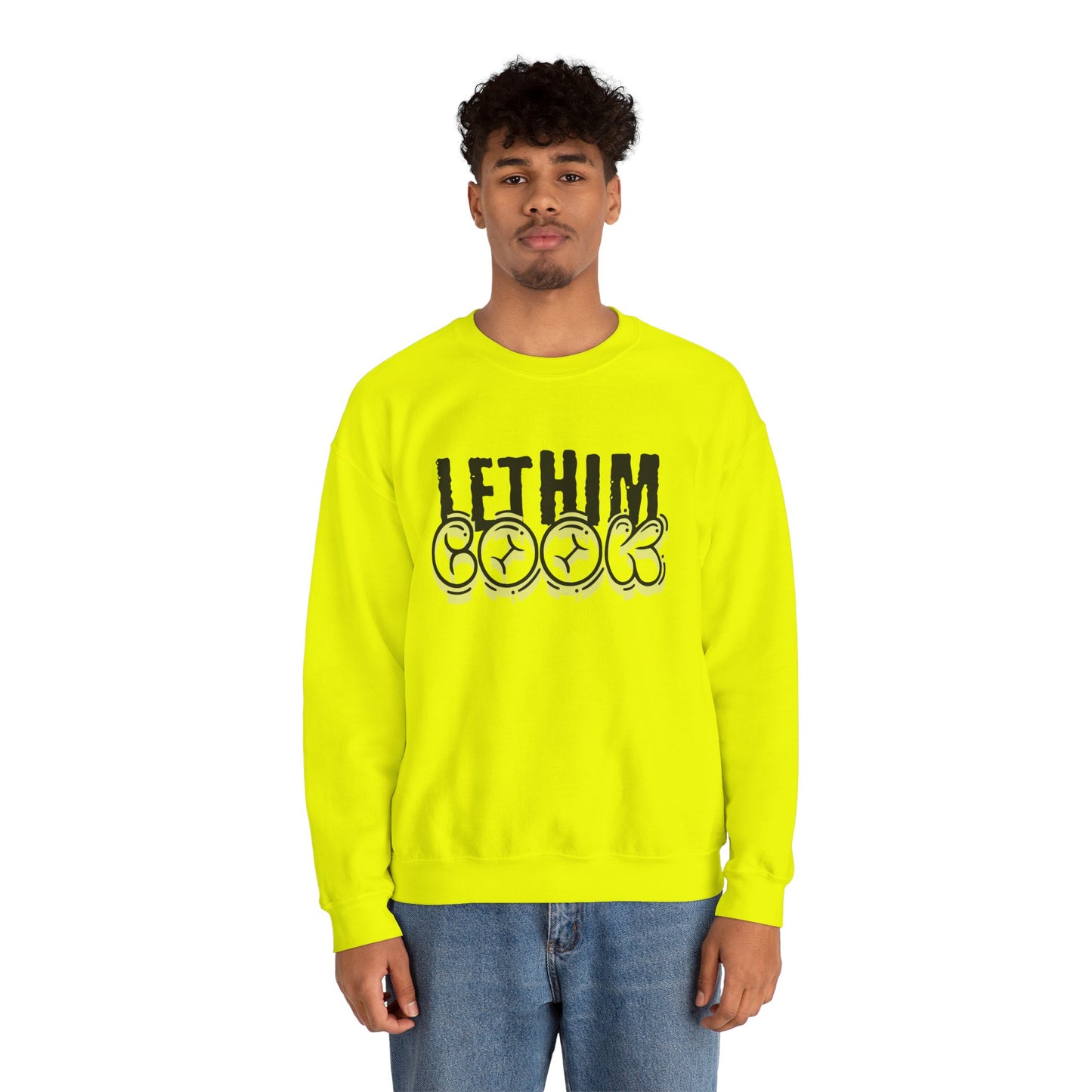 Men's "Let Him Cook" Crewneck Sweatshirt