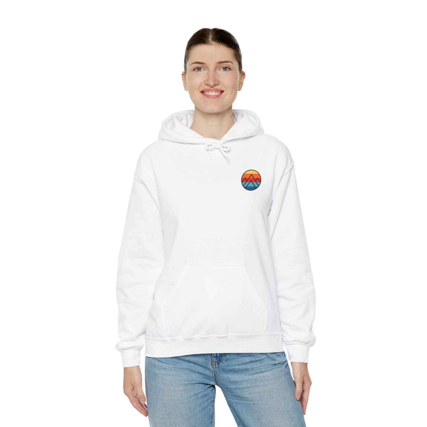 Women's "Minimalistic Mountains" Hoodie