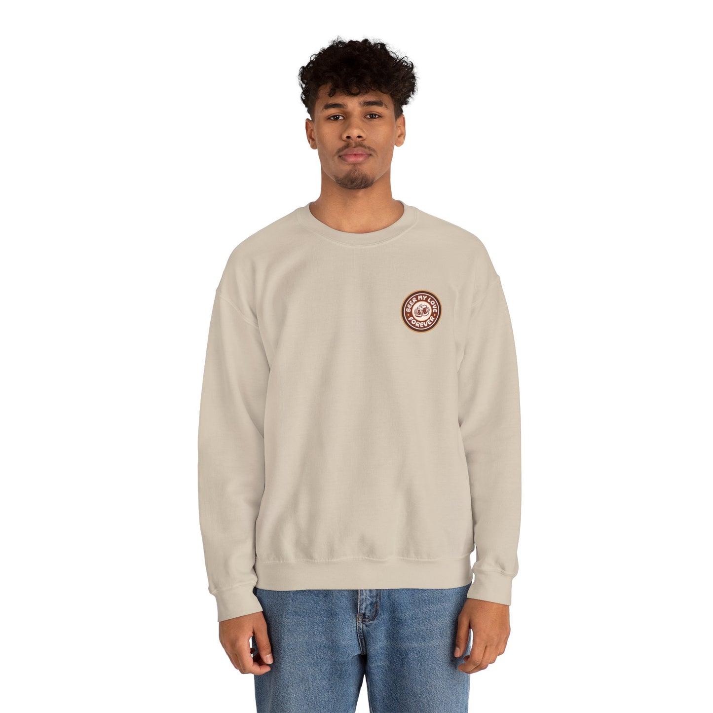 Men's "Beer My Love" Crewneck Sweatshirt