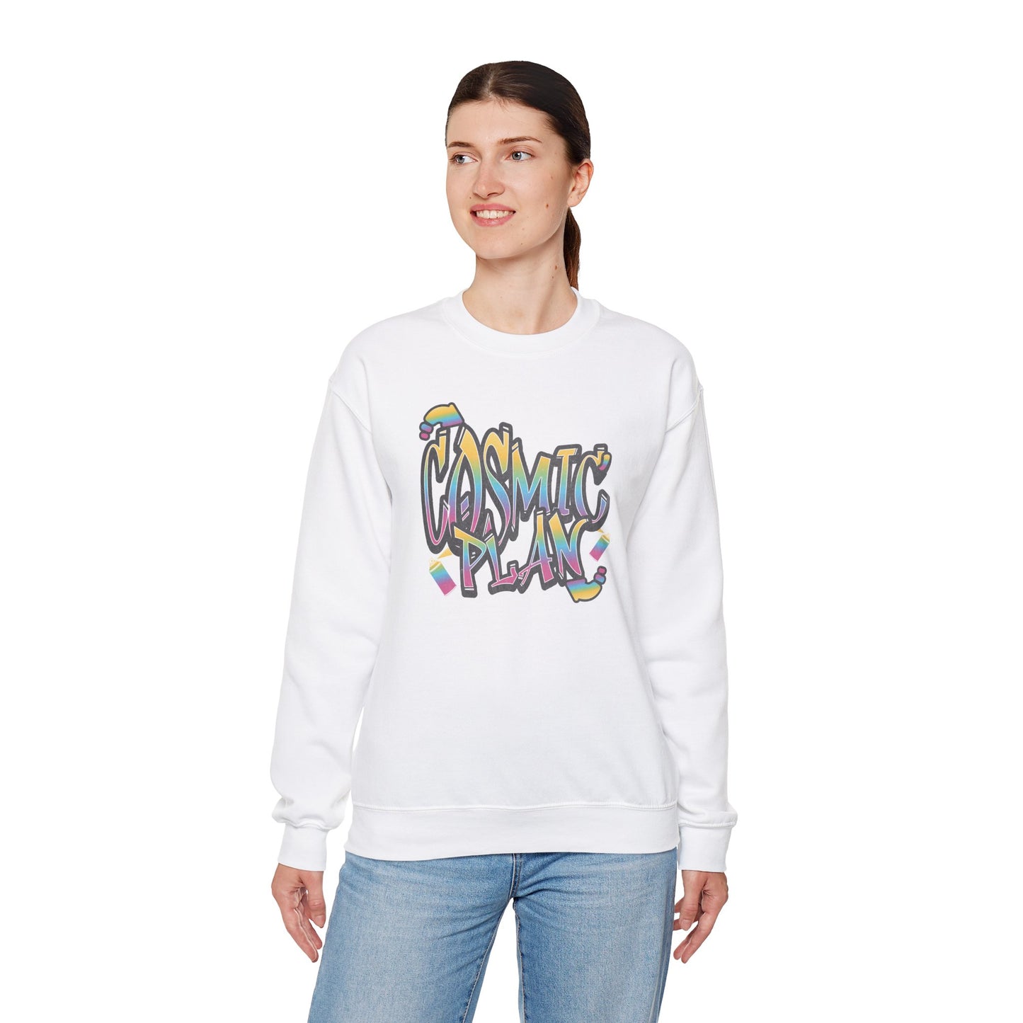 Men's "Cosmic Plan" Crewneck Sweatshirt