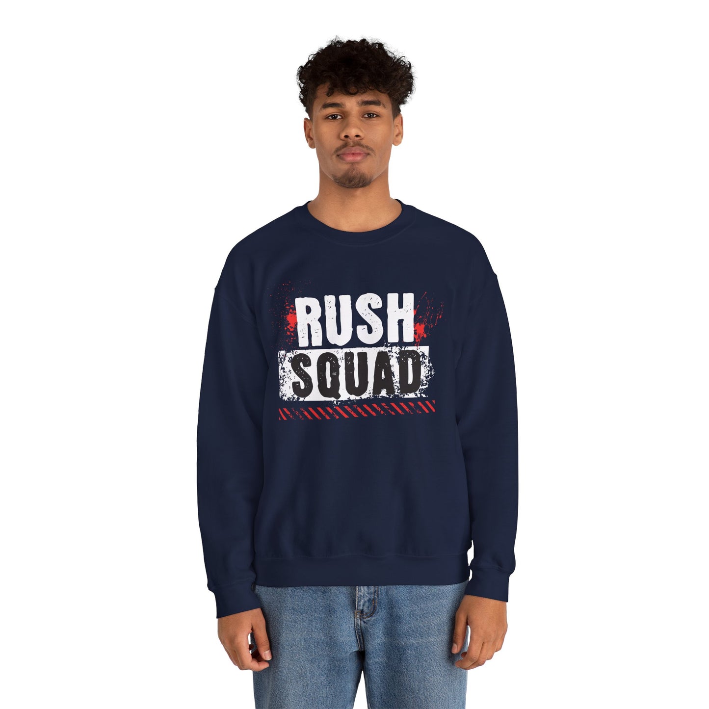 Men's "Rush Squad" Crewneck Sweatshirt