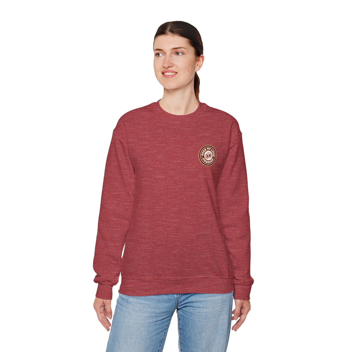 Men's "Beer My Love" Crewneck Sweatshirt