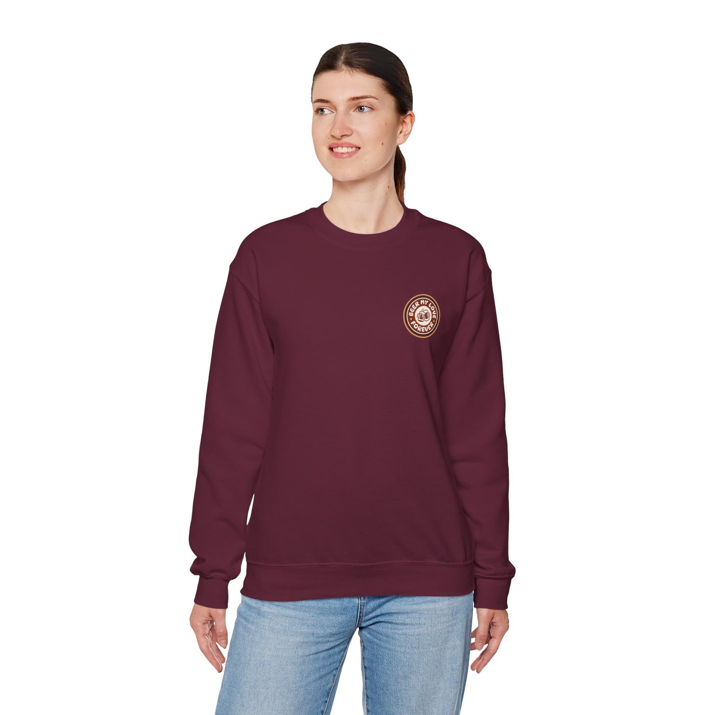 Men's "Beer My Love" Crewneck Sweatshirt